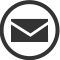 メールのソフトを起動する手紙ボタンの画像